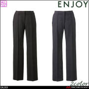 事務服 制服 ENJOY エンジョイ オフィス カーシーカシマ ストレートパンツ EAL959 美スラッとBEYOND