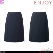 事務服 制服 接客 ENJOY エンジョイ オフィス カーシーカシマ  セミタイトスカート EAS1007 エブリィチェック