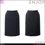 事務服 制服 接客 ENJOY エンジョイ オフィス カーシーカシマ ストライプ タイトスカート EAS1012 グロッシーフローラ