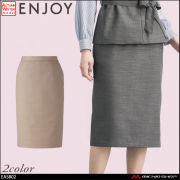 事務服 制服 ENJOY エンジョイ  カーシーカシマ 秋冬　タイトスカート EAS802  サスティナマットウース
