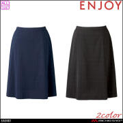 エンジョイのエフォートレスチェックニット|事務服・オフィス制服なら