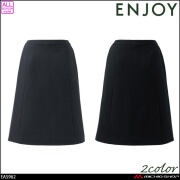 事務服 制服 ENJOY エンジョイ オフィス カーシーカシマ Aラインスカート EAS962 エアスウィングスーツドット
