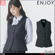事務服 制服 エンジョイ ENJOY 秋冬 セミタイトスカート EAS812