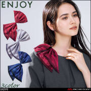オフィス 事務服 制服 受付 カーシーカシマ ENJOY エンジョイ ミニスカーフ(リバーシブル) EAZ970