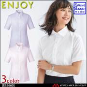 ENJOY エンジョイ 長袖シャツブラウス EWB635【オフィス制服の通販なら