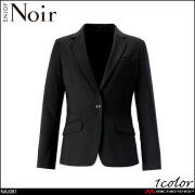 ユニフォーム 制服 受付 カーシーカシマ ENJOY Noir エンジョイ ノワール テーラードジャケット NAJ081 スティルストライプ 2026年秋冬新作