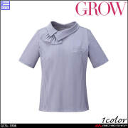 オフィス 事務服 制服 受付 SERVO サーヴォ GROW (グロウ)  カットソー GCSL-1906 クールストライプ