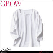 オフィス 事務服 制服 受付 SERVO サーヴォ GROW (グロウ) 八分袖カットソー セリーン・ニット GCSL-2363