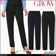 オフィス 事務服 制服 受付 SERVO サーヴォ GROW (グロウ) テーパード パンツ GPAL-2167 プルミエ・ニット