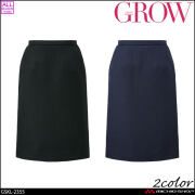 オフィス 事務服 制服 受付 SERVO サーヴォ GROW (グロウ) タイトスカート GSKL-2355 ユニバース・チェック