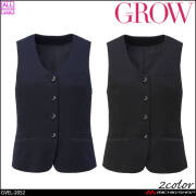 オフィス 事務服 制服 受付 SERVO サーヴォ GROW (グロウ) ベスト GVEL-2052 プルミエ・ニット