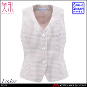 事務服 制服 セレクトステージ(神馬本店) ベスト E2311 春夏