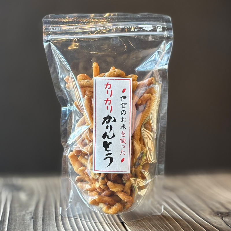カリカリかりんとう 120ｇ 1袋　【百姓工房 伊賀の大地：三重県伊賀市】