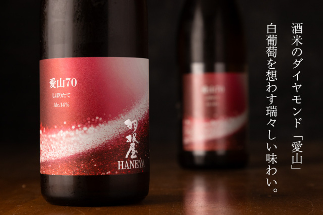 羽根屋　酒米探訪シリーズ　富美菊酒造　愛山