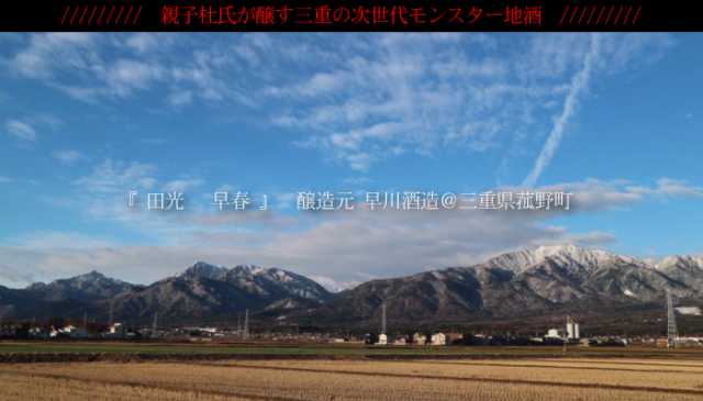 田光　たびか　早川酒造  三重県　伊勢鳥羽志摩　販売店