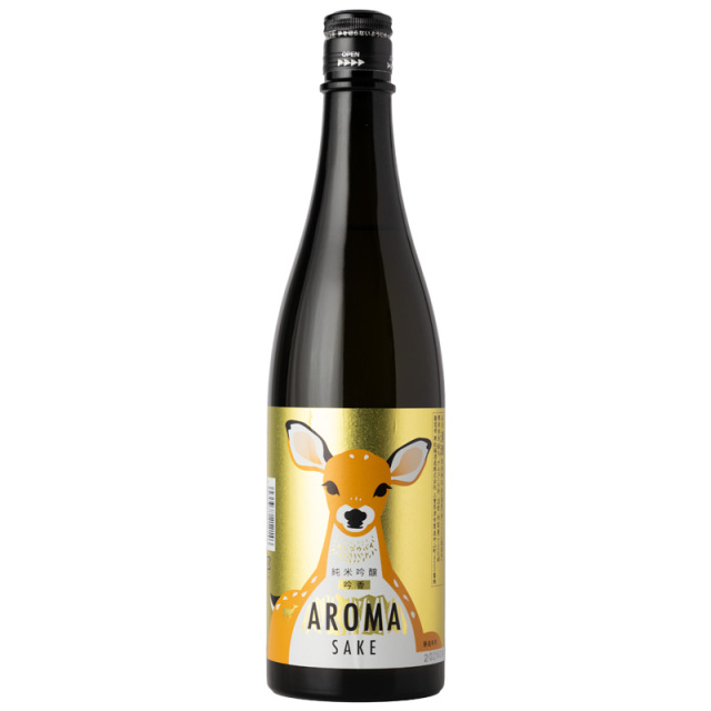 地酒 日本酒 寒紅梅 かんこうばい 純米吟醸 吟香 AROMA 鹿ラベル（牝鹿