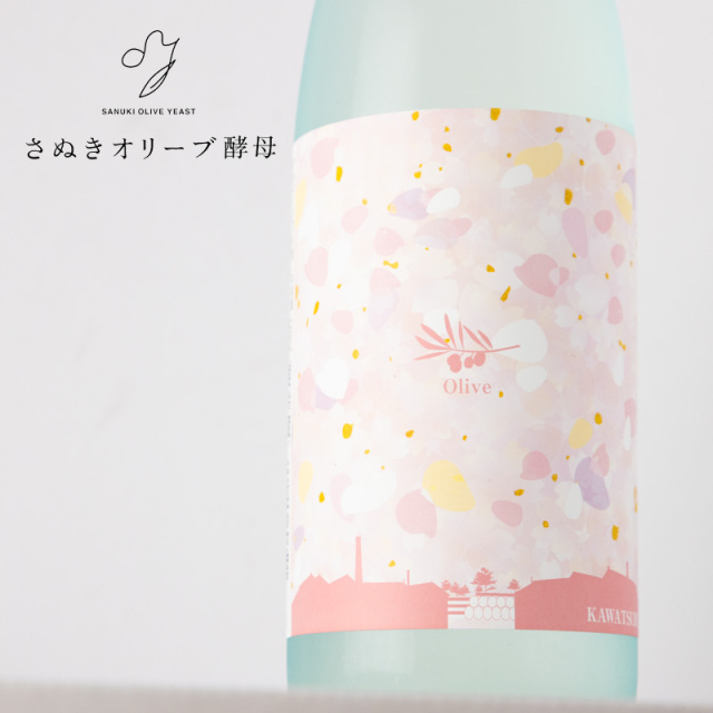 Yuinoue　オリーブ　36 来週発送 KAWATSURU Olive 川鶴 オリーブ酵母 純米吟醸活性にごり生原酒