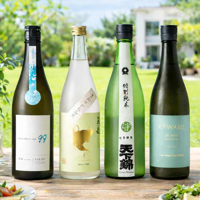 ひと足早めの初夏便 軽やかに楽しむ日本酒4選 飲み比べセット 第１弾 720ml ４本 【クール便送料込（沖縄・北海道除く）】