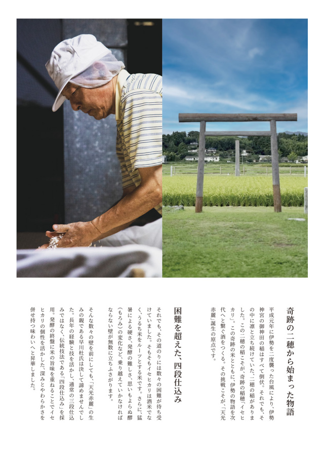 天光赤麗　日本酒　伊勢志摩せんぐう旅