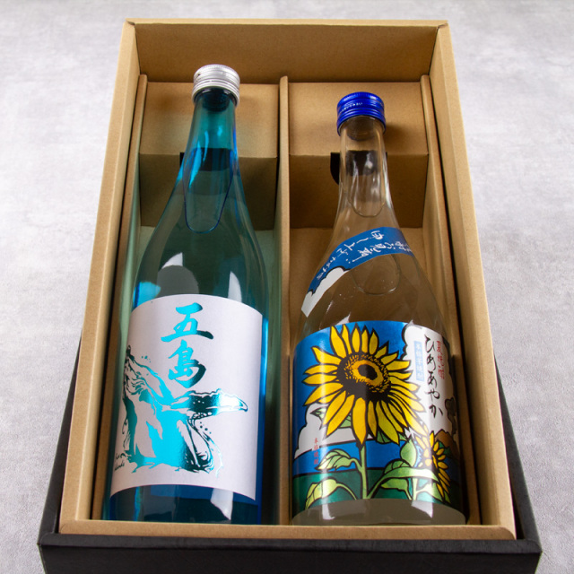夏焼酎 飲み比べセット 五島 ブルーボトル ひめあやか 720ml 2本 五島