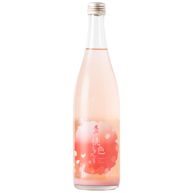 天山 桃色うすにごり 純米吟醸 生酒