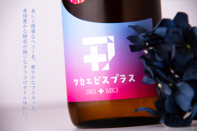 ワカエビスプラス 003 コウボ MK3 + 1801 純米吟醸 日本酒 若戎酒造
