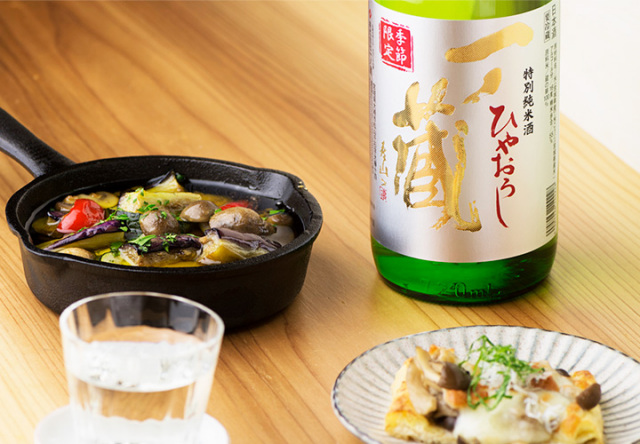 一ノ蔵ひやおろしバナー料理