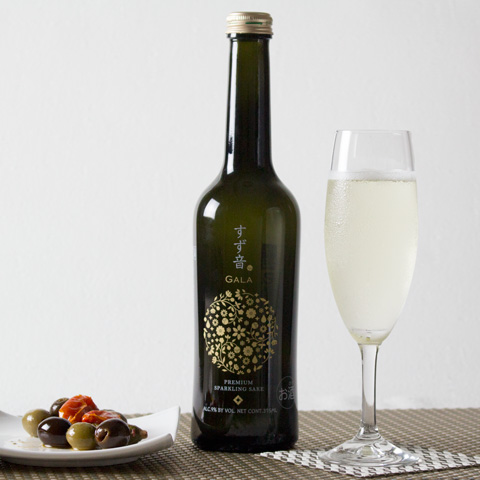 一ノ蔵 発泡純米酒すず音GALA 375ml【地酒のリエゾン】