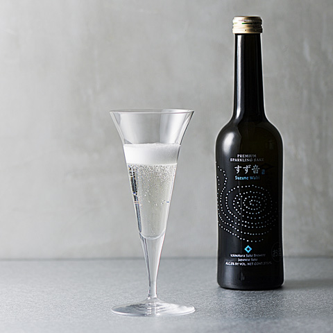 一ノ蔵「透明」発泡清酒すず音Wabiの販売【日本酒通販店：地酒のリエゾン】