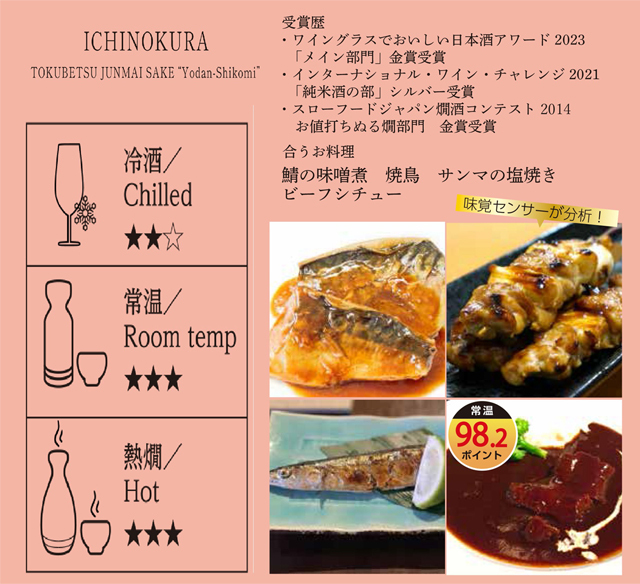 四段味覚センサー