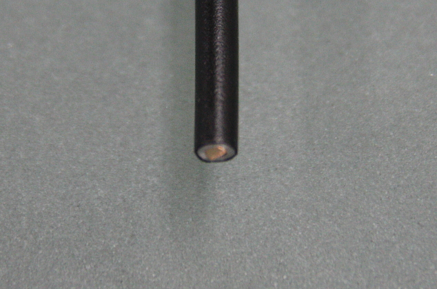 ビニル絶縁電線 1.6mm 黒　(IV)