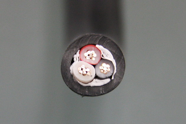 CVV2-3C （制御用ビニル絶縁ビニルシースケーブル 2mm2 3心） 1m 