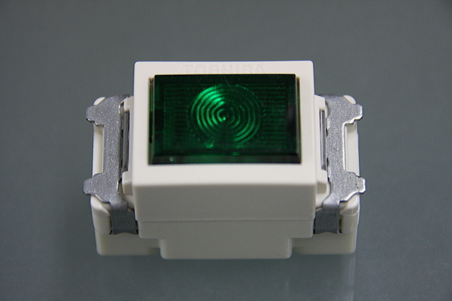 埋込連用パイロットランプ 緑色 NDG4111G 東芝