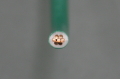 ビニル絶縁電線 5.5mm2    緑　(IV)