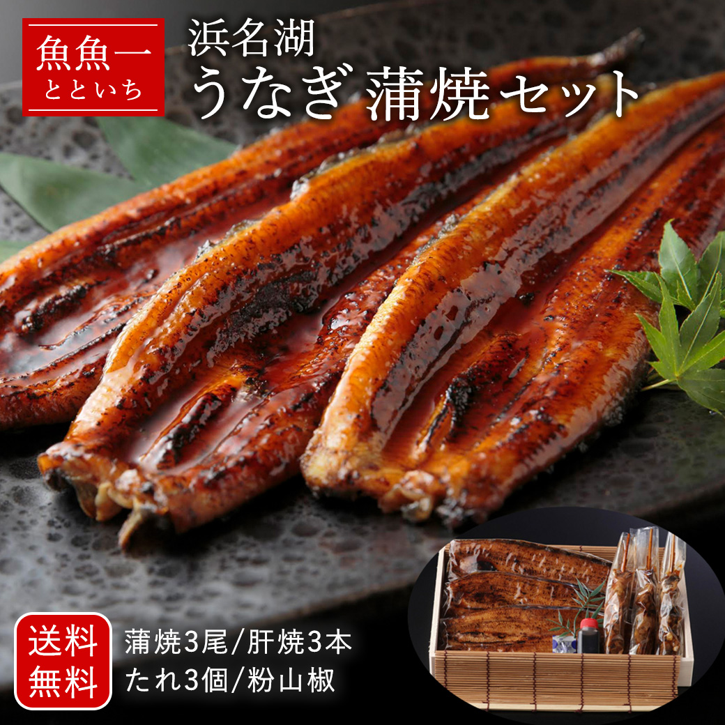 うなぎ　魚魚一　浜名湖産　蒲焼セット