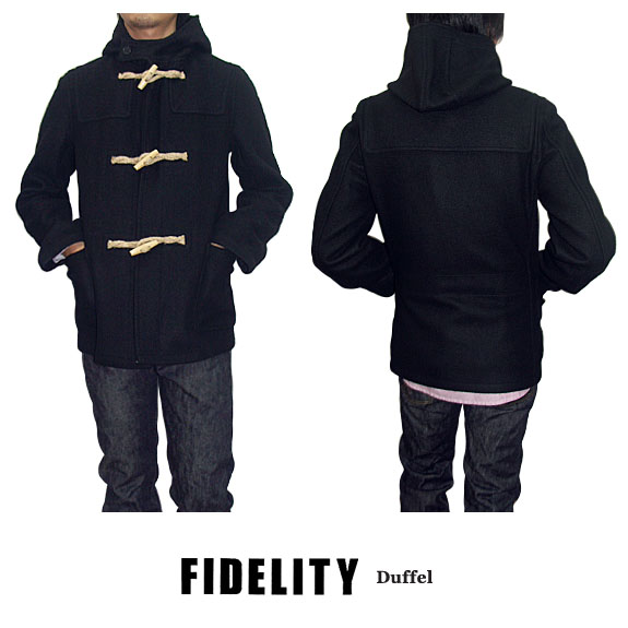 FIDELITY フィデリティ DUFFEL COAT MADE IN USA　ダッフルコート 米国製 FI-24019R 【off price】 -JOE-