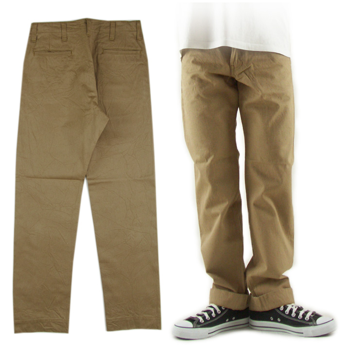 BIG JOHN ビッグジョン XX EXTRA CHINOS TAPERED TROUSER XX804S KHAKI BEIGE -JOE-
