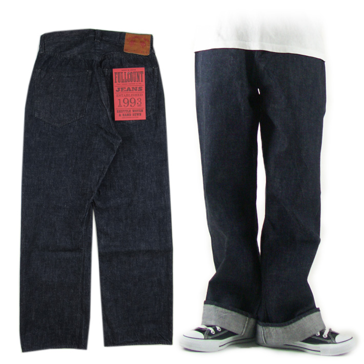フルカウント 1121 ジーンズ ワイドストレート