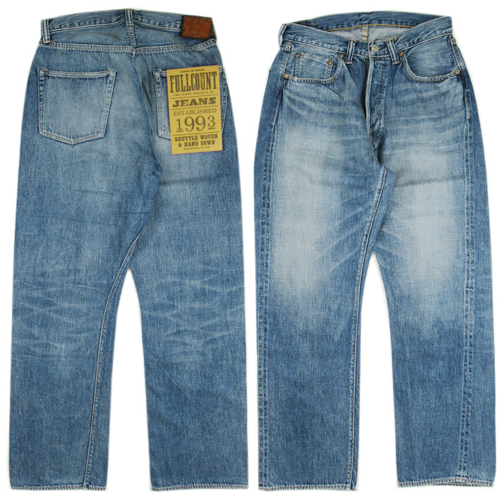 FULLCOUNT フルカウント Dartford  0105SS WIDE DENIM  (Super Smooth)  1341 -JOE-