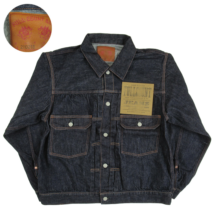 FULLCOUNT フルカウント 11.5oz 2ndタイプ デニムジャケット Type2 Denim Jacket (Super Smooth)  2102SS -JOE-