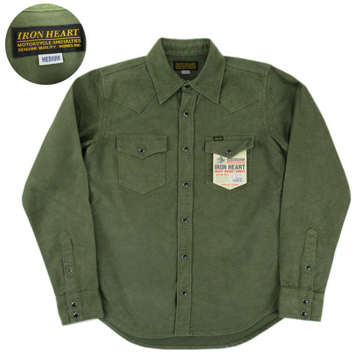 アイアンハート ウエスタンシャツ