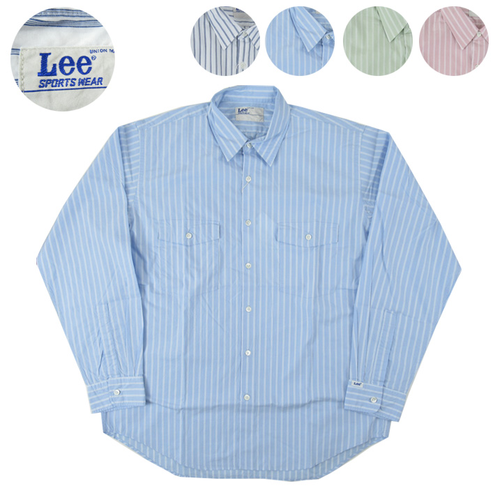 Lee ストライプワークシャツ