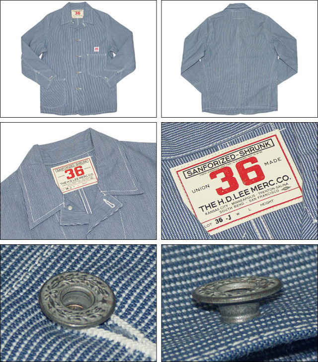 Lee WWⅡ ロコジャケット 31-j 日本製 02442 大戦モデル 42 Lee リー WW2 LOCO JACKET ロコジャケット コードストライプ LEE-02442