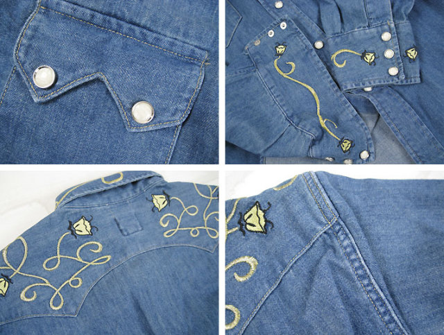 リーバイス LVC 濃紺 デニムシャツ 07205-0015 インディゴ【S】 リーバイス LVC 濃紺 デニムシャツ 07205-0015 インディゴ【S