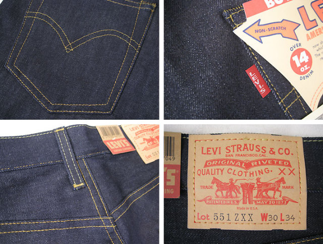 LEVIS VINTAGE CLOTHING リーバイス 551ZXX ジップフライ ヴィンテージ 