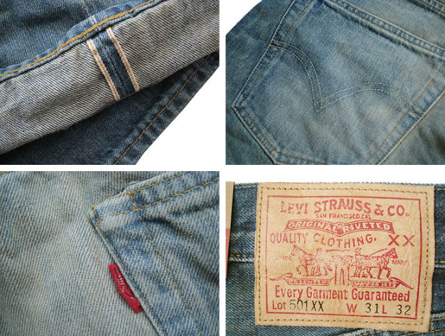楽天市場】VINTAGE LEVI'S リーバイス 501XX 1947年モデル