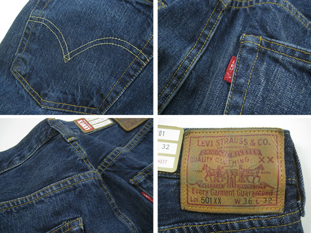 Pec10リーバイス501 大戦モデル　米国製ビンテージクロージングw38 リーバイスビンテージクロージング LVC 501ZXX 1954 ジップ