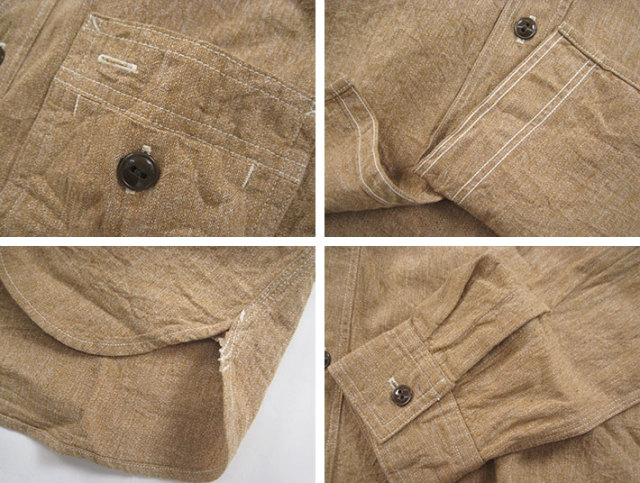 フルカウント シャンブレーシャツ