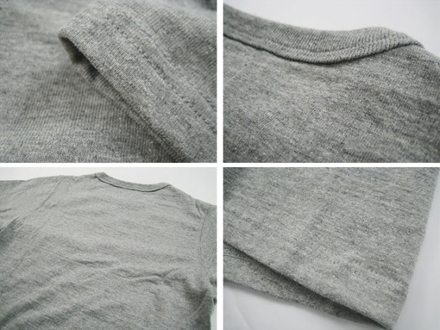 フルカウント 吊り編み ポケットTシャツ