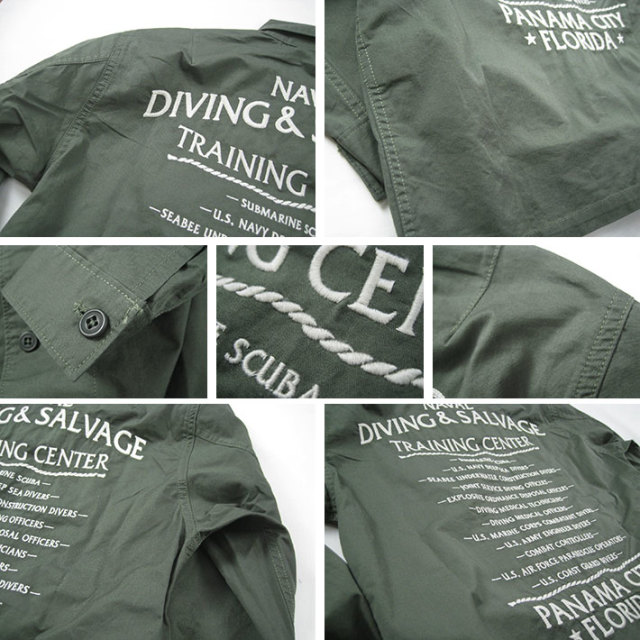 アヴィレックス ワークシャツ